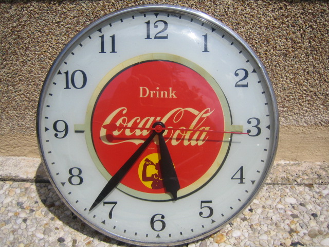 Horloge Coca
